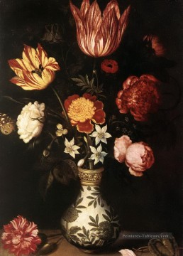 fleurs classiques Tableau Peinture - Fleurs en Chine Vase Ambrosius Bosschaert